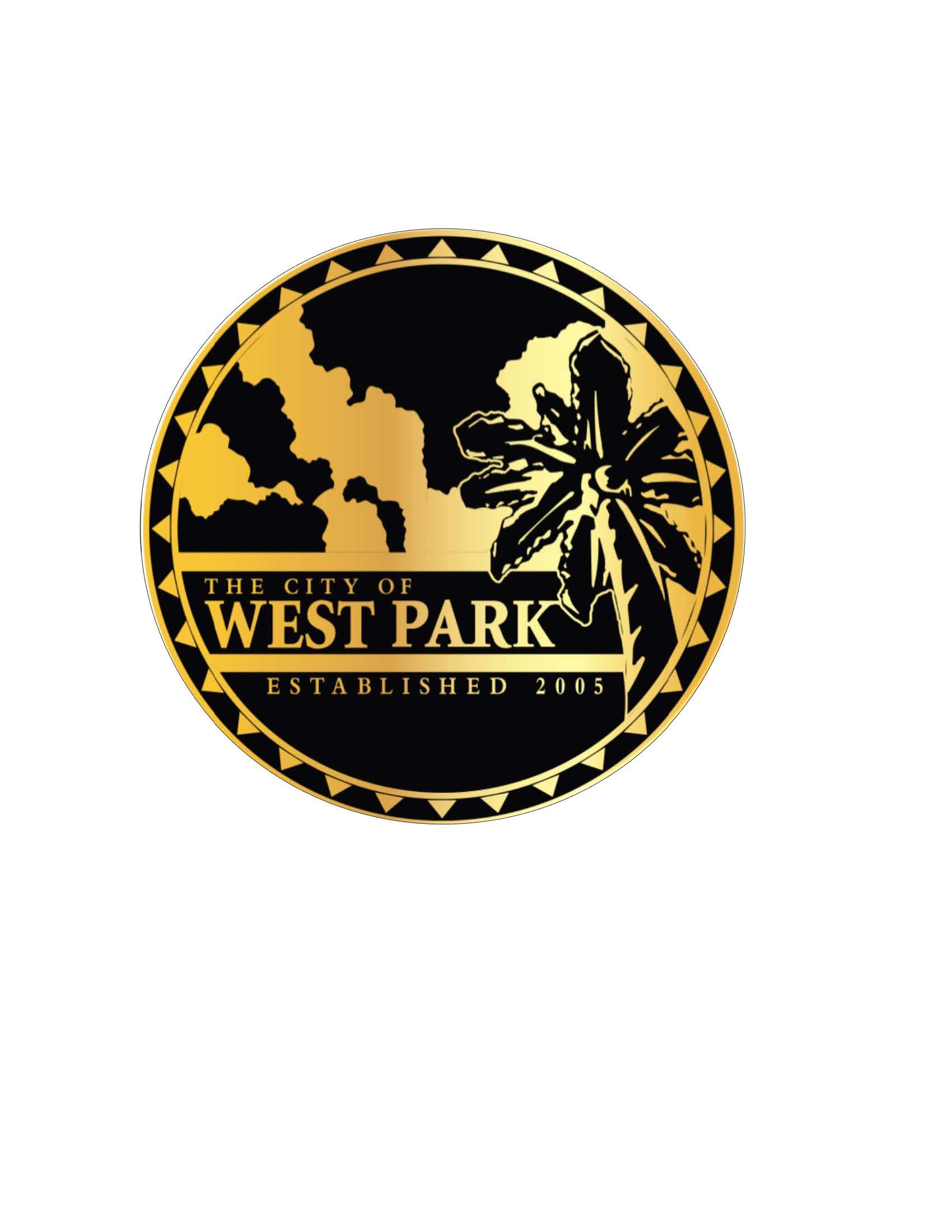 West Park Logo - Black and Gold