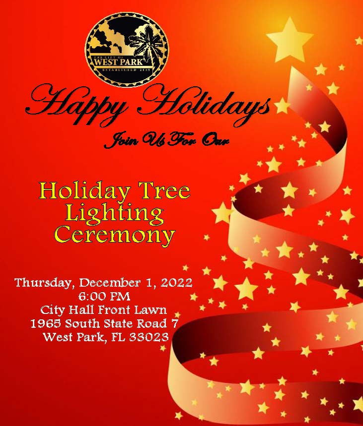 Holiday Tree Lighting - 2022