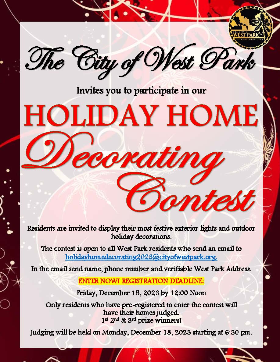 Holiday Home Decorating Contest 2023